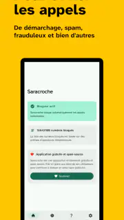 Saracroche : bloqueur d'appels screenshot 2