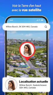 Satellite: Cartes de la Terre screenshot 2