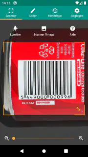 Scanner de codes QR (français) screenshot 2