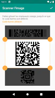 Scanner de codes QR (français) screenshot 4