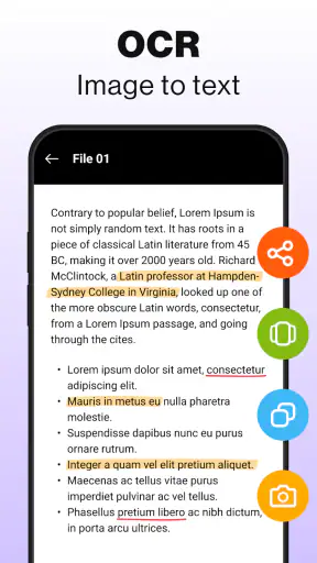 Scanner PDF : Scanner vers PDF screenshot