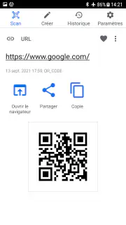 Scanner QR code screenshot 4