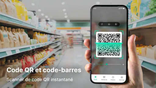 Scanner QR&Code-barres:Accueil screenshot 2
