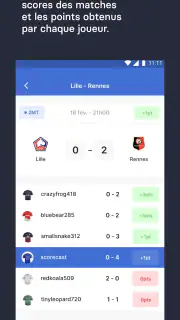 Scorecast Classique screenshot 1