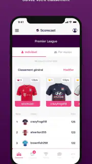Scorecast Classique screenshot 4