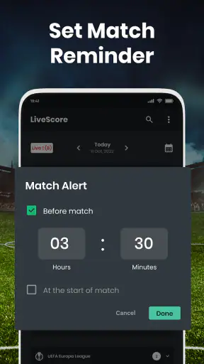 Scores en direct de Football screenshot
