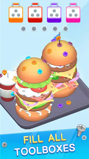 Dévissage: Puzzle 3D à Pions screenshot