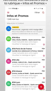 SFR Mail screenshot 2