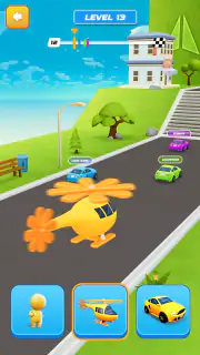 Shape Transforming: Shape Race screenshot 2