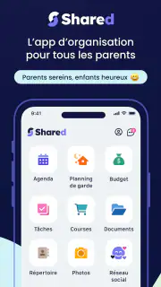 Shared, organisation famille screenshot 1