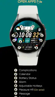 Sharper Clock - Watch Face screenshot 5