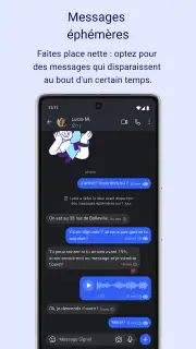 Signal - Messagerie privée screenshot 2