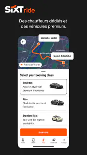 SIXT. rent. share. ride. plus. screenshot 5