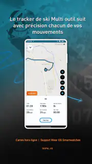 SkiPal - Piste de ski screenshot 1