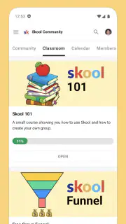 Skool screenshot 2