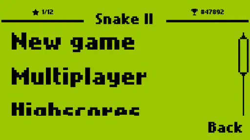 Snake II: Classic Mobile Game screenshot 3