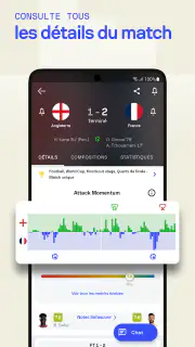 Sofascore: Résultats en direct screenshot 1