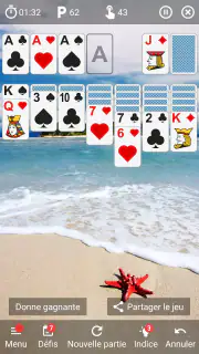 Solitaire Français Classique screenshot 1