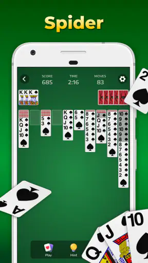 Solitaire pour Aînés screenshot