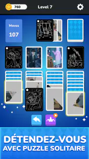 Solitaire - Puzzle Images screenshot 7