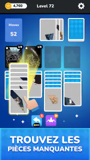 Solitaire - Puzzle Images screenshot 8