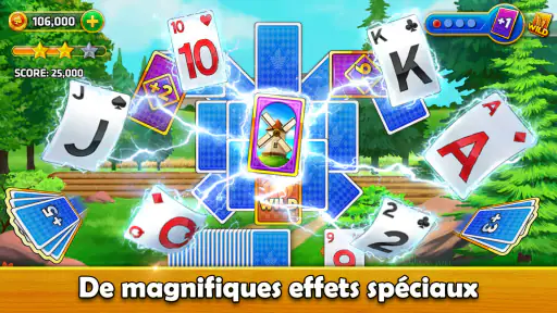 Solitaire TriPeaks - Ferme screenshot 1