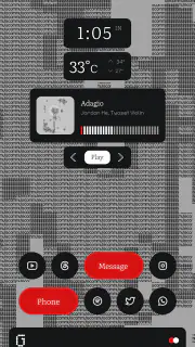 Something KWGT - Nothing Style screenshot 3
