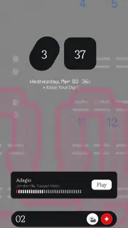 Something KWGT - Nothing Style screenshot 4