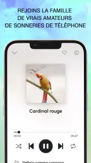 Sonneries Chants D'oiseaux screenshot 3