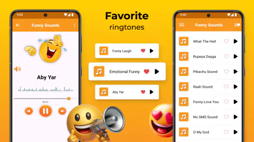 Sonneries et sons super drôles screenshot