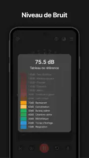 Sonomètre : dB et SPL mètre screenshot 4