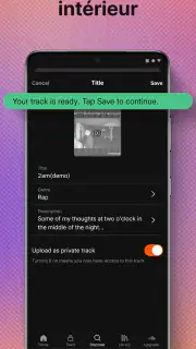 SoundCloud: Musique, Playlists screenshot 6