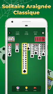 Spider Solitaire Jeu de cartes screenshot 2