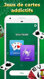 Spider Solitaire Jeu de cartes screenshot 3