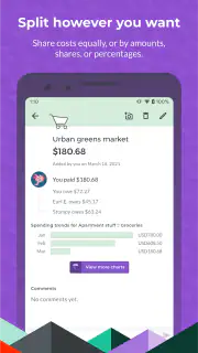 Splitwise - Comptes entre amis screenshot 5
