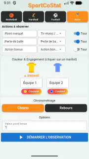 SportCoStat screenshot 4