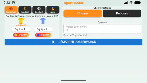 SportCoStat screenshot 5