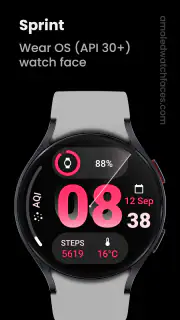Sprint Watch Face screenshot 1