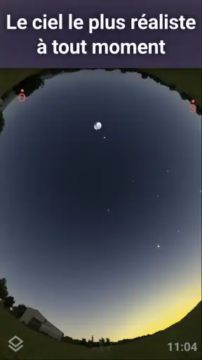 Stellarium - Carte du ciel screenshot