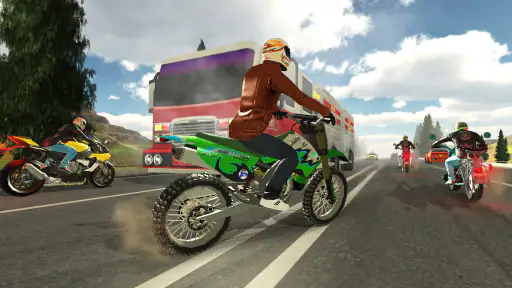 Stunt Extreme: Moto Racer TV screenshot 7