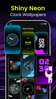 Stylish - Clock Live Wallpaper screenshot 2