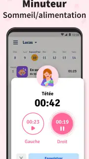 Suivi de Bébé - Allaitement screenshot 3