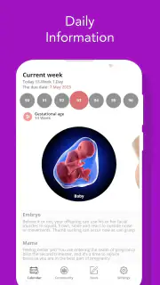 Suivi de grossesse et bébé screenshot 2