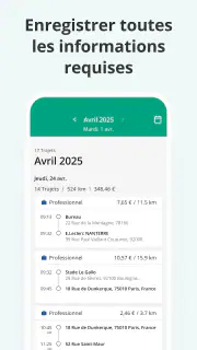 Suivi kilométrage Driversnote screenshot 4