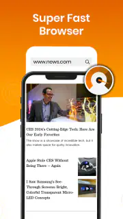 Super Browser: Fast & Private screenshot 5