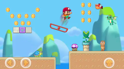 Super Madino Run:Jump Bros screenshot 4