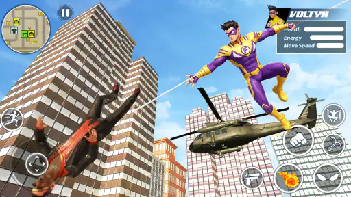 Super Rope Hero: Crime City screenshot 5