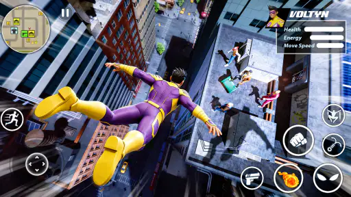 Super Rope Hero: Crime City screenshot 7