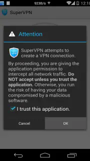 SuperVPN Pro screenshot 1