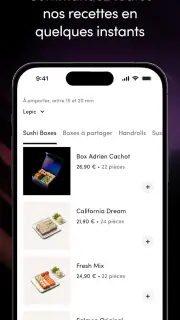 Sushi Shop, livraison de repas screenshot 3
